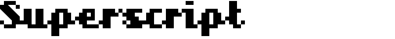 Superscript