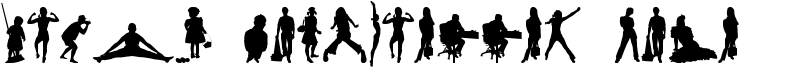 Human Silhouettes Five
