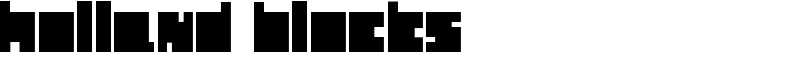 Holland Blocks
