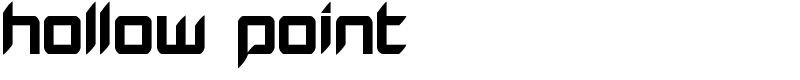 Hollow Point