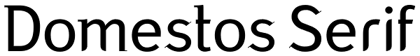Domestos Serif