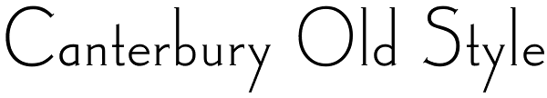 Canterbury Old Style