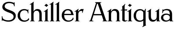 Schiller Antiqua