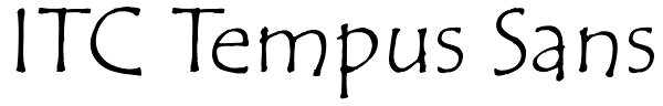 ITC Tempus Sans
