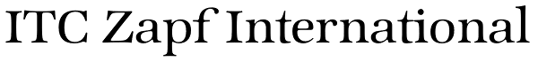 ITC Zapf International