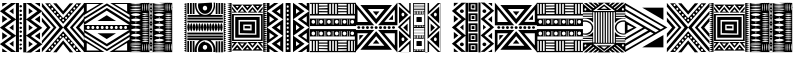 Haus Ethnik Dingbats