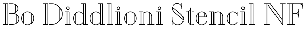 Bo Diddlioni Stencil NF