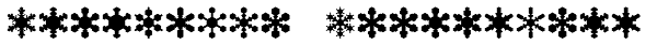 Snowflake Assortment
