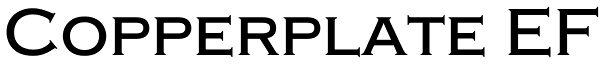 Copperplate EF