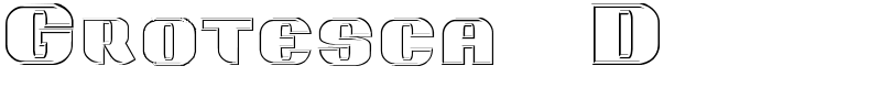 Grotesca 3D