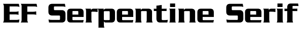EF Serpentine Serif