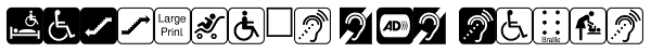 PIXymbols ADA Signs