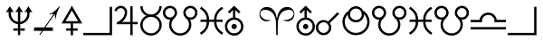 PIXymbols Astrology