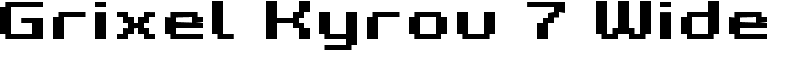 Grixel Kyrou 7 Wide