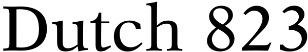 Dutch 823