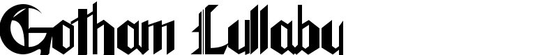 Gotham Lullaby