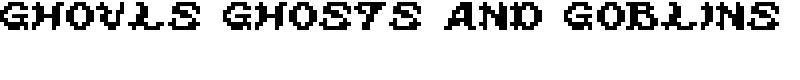 Ghouls Ghosts and Goblins