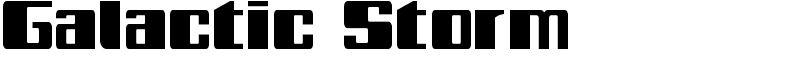 Galactic Storm
