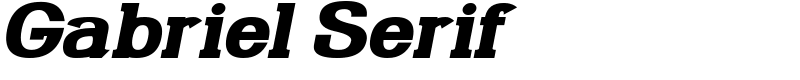Gabriel Serif