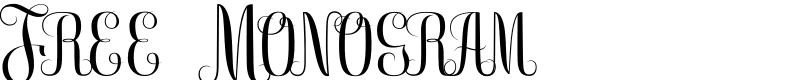 Free Monogram