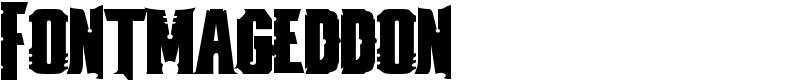 Fontmageddon