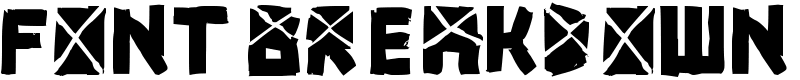 Font Breakdown