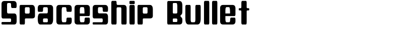 Spaceship Bullet