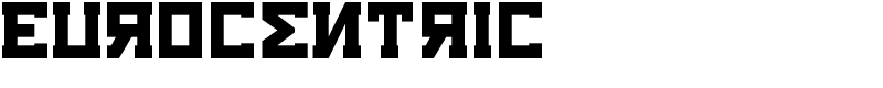 Eurocentric