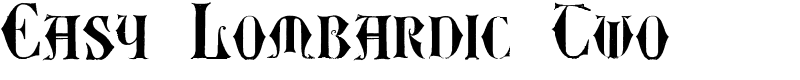 Easy Lombardic Two
