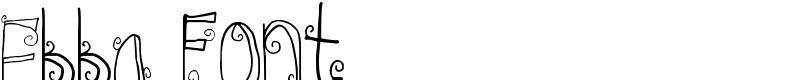 Ebba Font