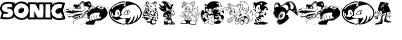 Sonic Mega Font