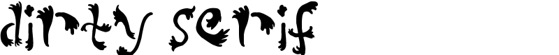 Dirty Serif
