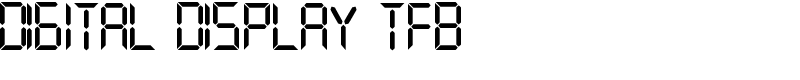 Digital Display TFB