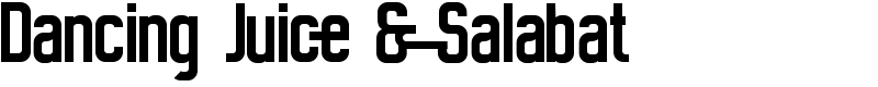 Dancing Juice & Salabat