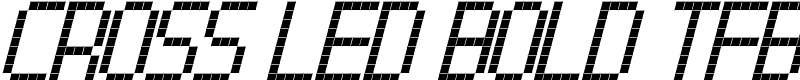 Cross Led Bold TFB