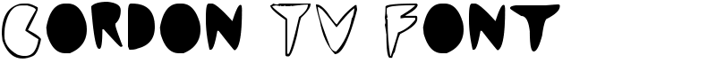Cordon TV Font