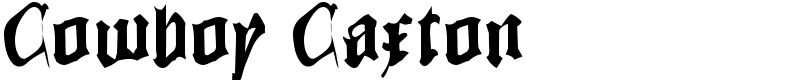 Cowboy Caxton