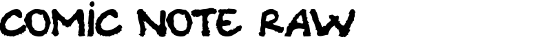 Comic Note Raw