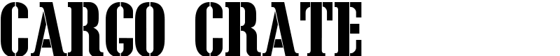 Cargo Crate