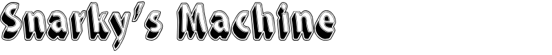 Snarky's Machine