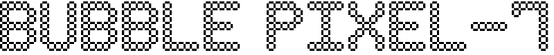 Bubble Pixel-7