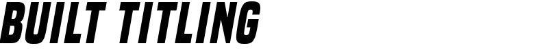 Built Titling