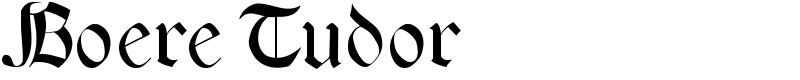 Boere Tudor