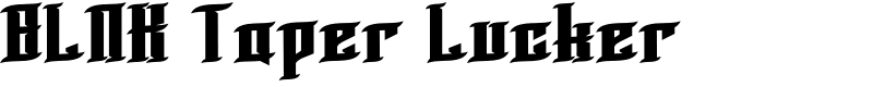 BLNK Taper Lucker