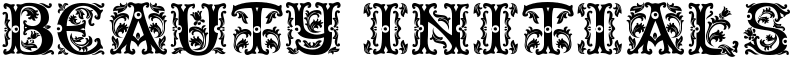 Beauty Initials