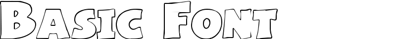 Basic Font