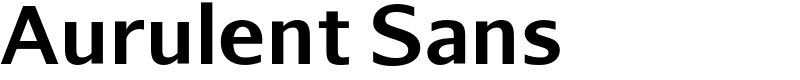 Aurulent Sans