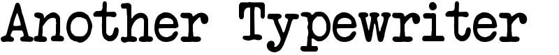 Another Typewriter
