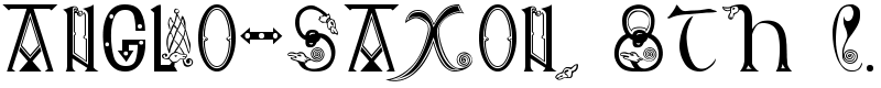 Anglo-Saxon, 8th c.