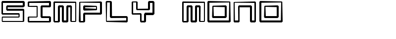 Simply Mono